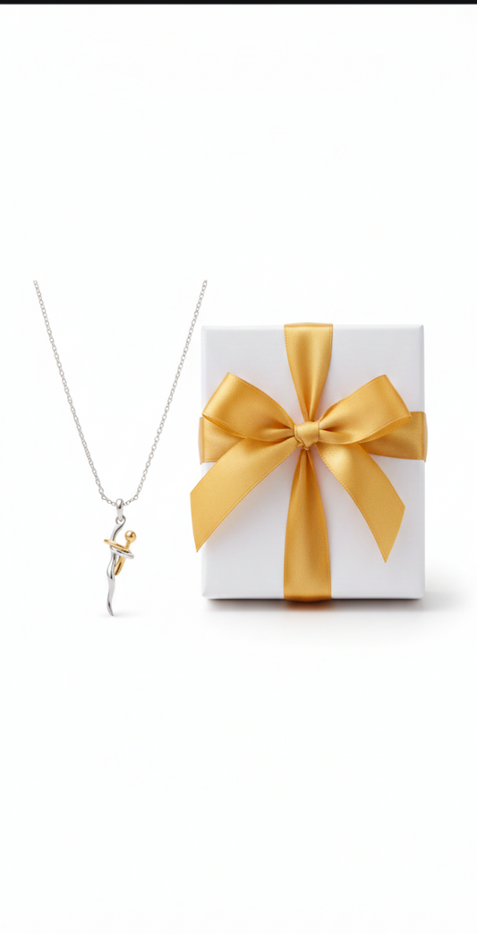 Collar + caja regalo + Tarjeta